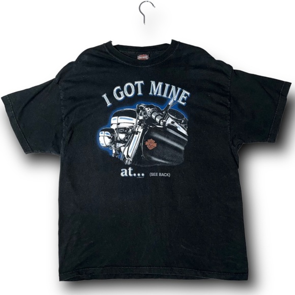 HARLEY DAVIDSON Warren Cortland Ohio I got mine at Graphic Tee T-Shirt XL - Picture 1 of 5